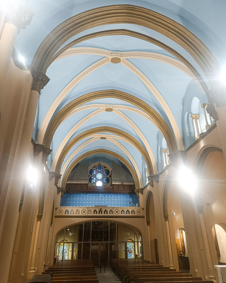 Renovación de la iluminación en la iglesia de Núria